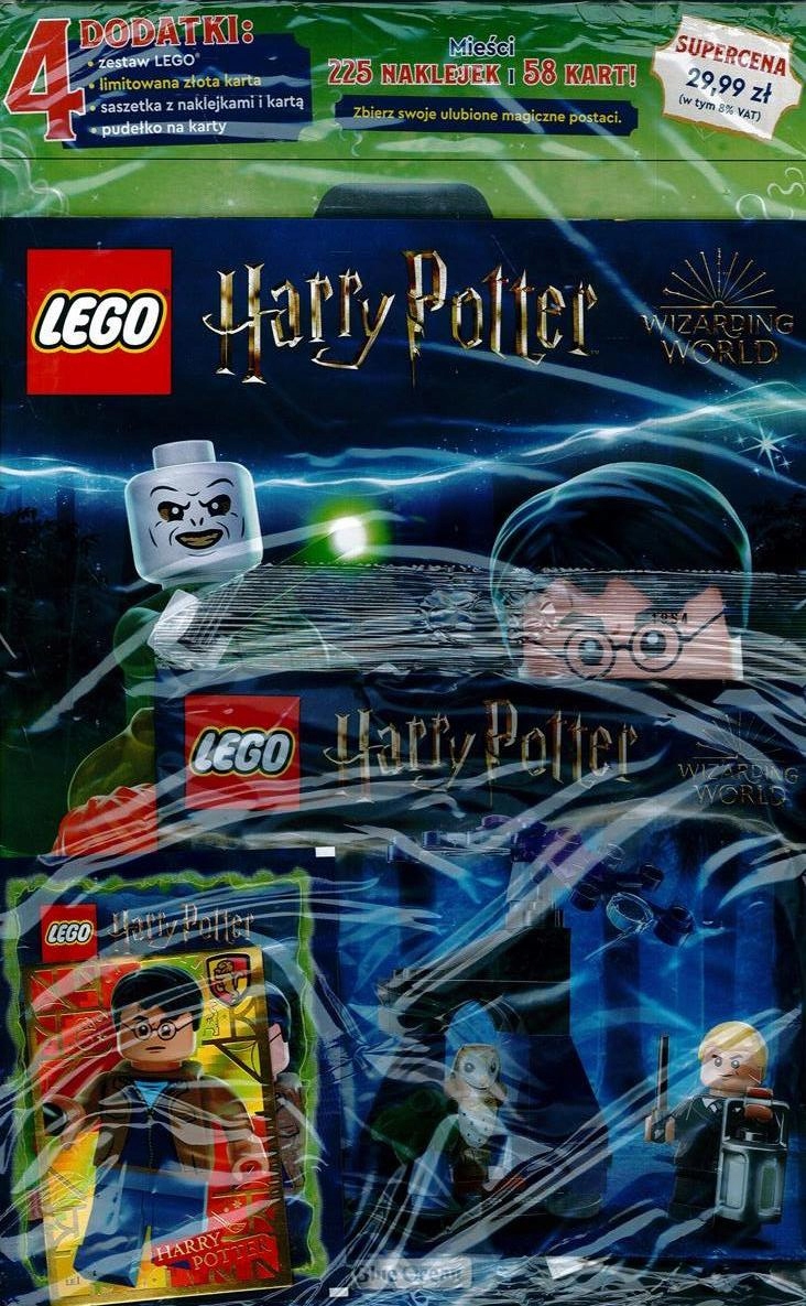 Album na naklejki Lego Harry Potter dodatki zestaw nr 1
