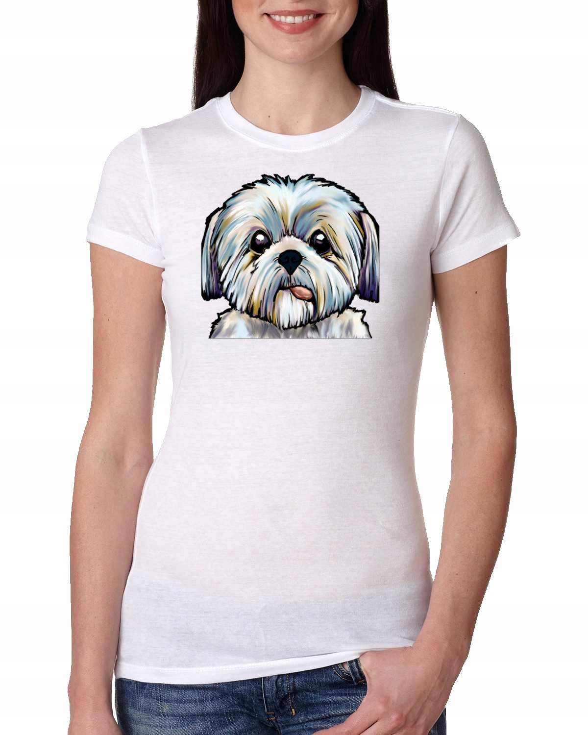 

Damska Koszulka Shih Tzu Prezent Pies S 0960