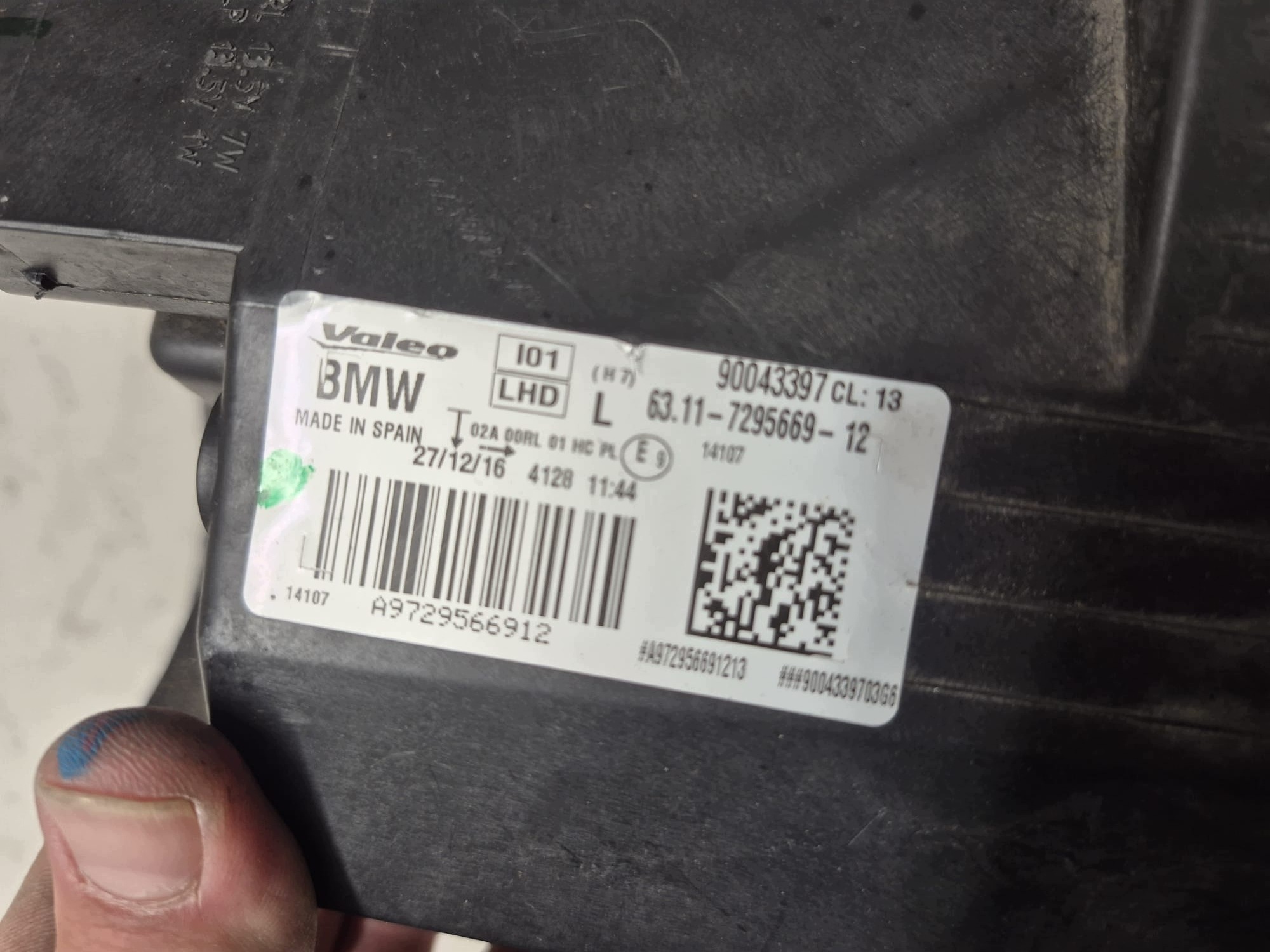 BMW I3 I01 13-17 light left front front FULL LED 7295669