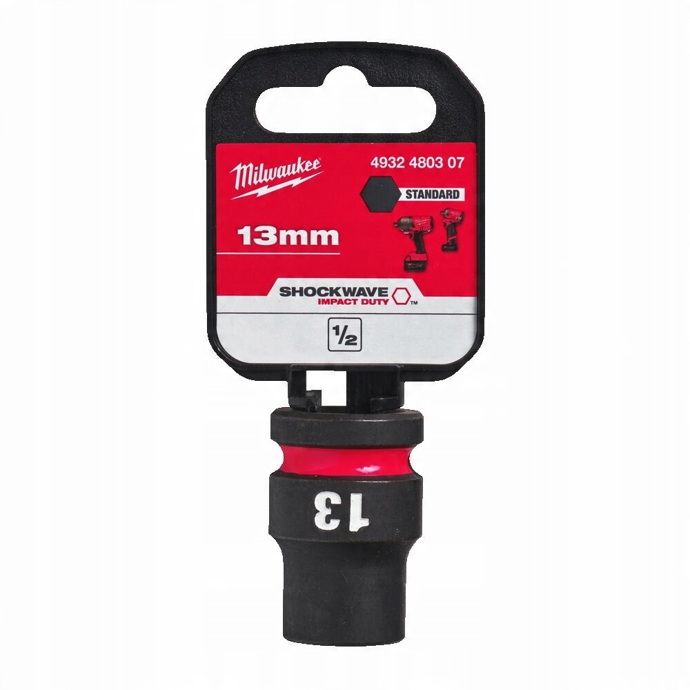 

Milwaukee Nasadka Udarowa 1/2" 13MM Krótka
