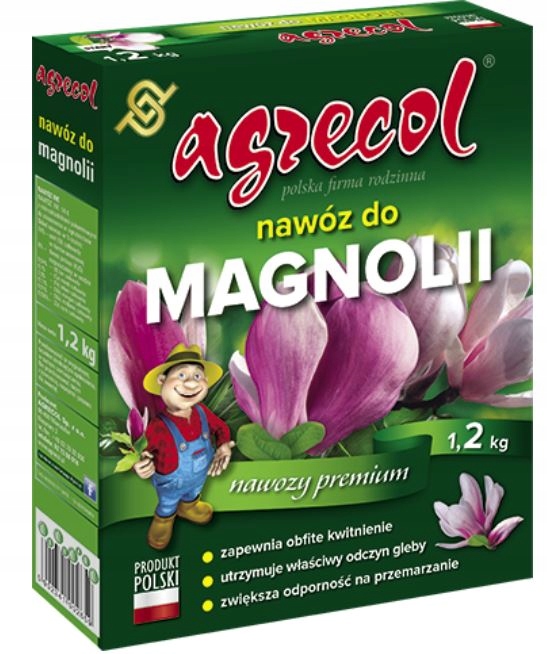 

Nawóz Do Magnolii 1,2KG Agrecol Wydłuża Kwitnienie