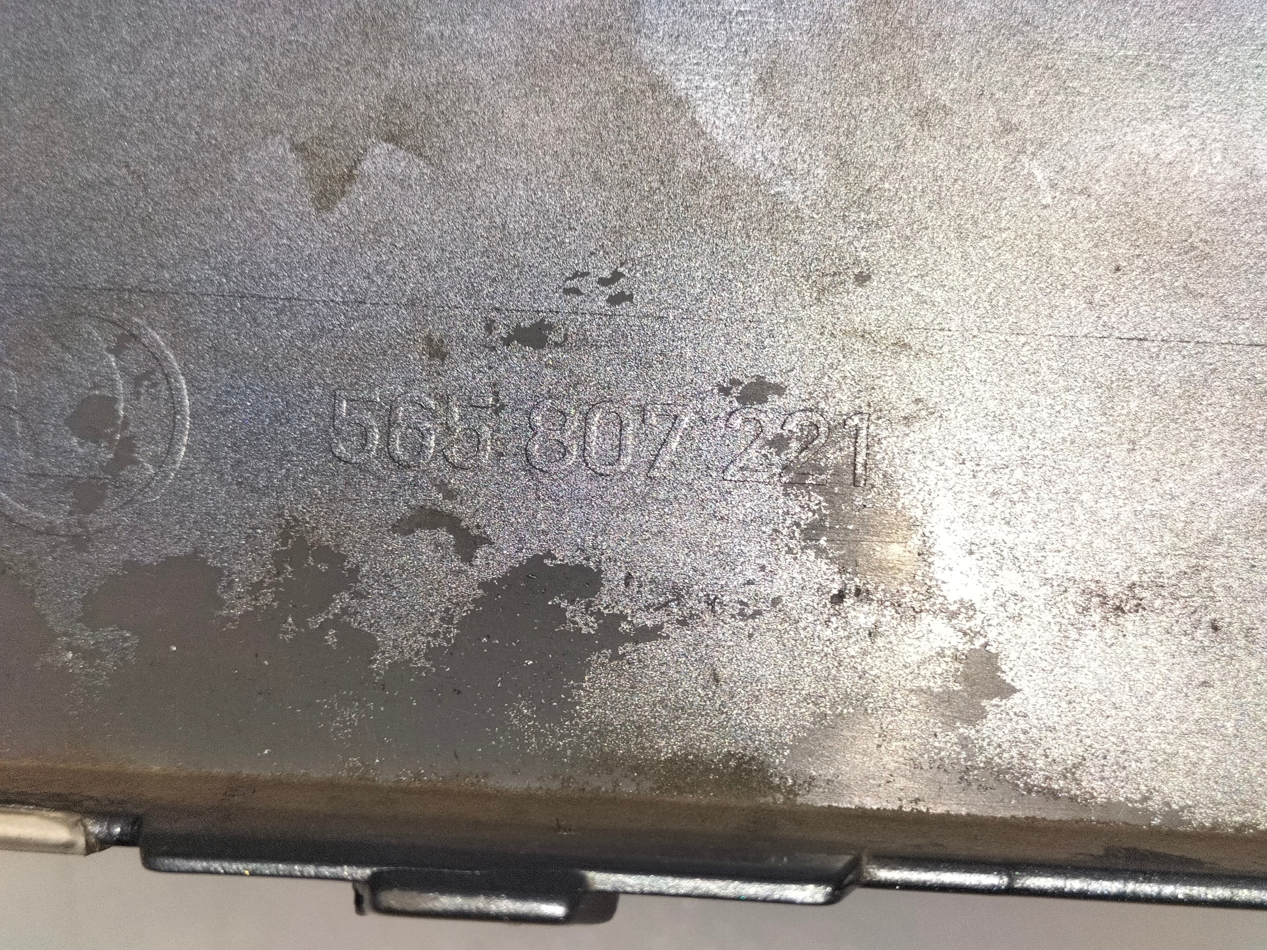 front bumper front SKODA KODIAQ and 16-21 RS wersja below washers ,