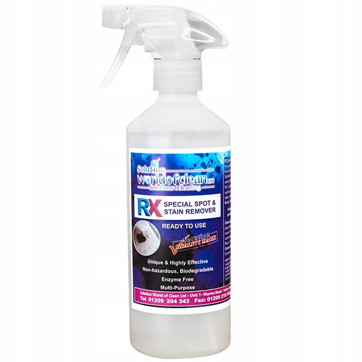 Levně Solution World of Clean Rx Spotter 500 ml odstraňovač skvrn na obtížné skvrny