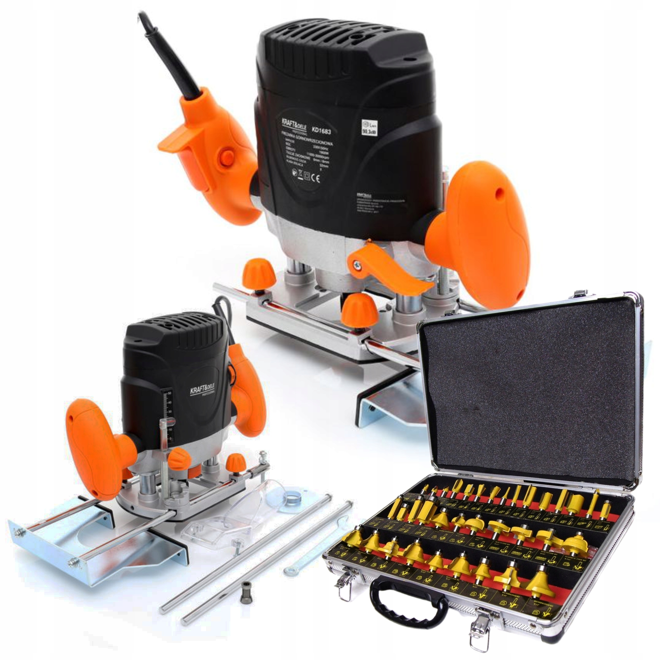 FREZARKA GÓRNOWRZECIONOWA DO DREWNA 6mm 8mm 1900W KD1683 REGULACJA +35FREZ EAN (GTIN) 5903175330314