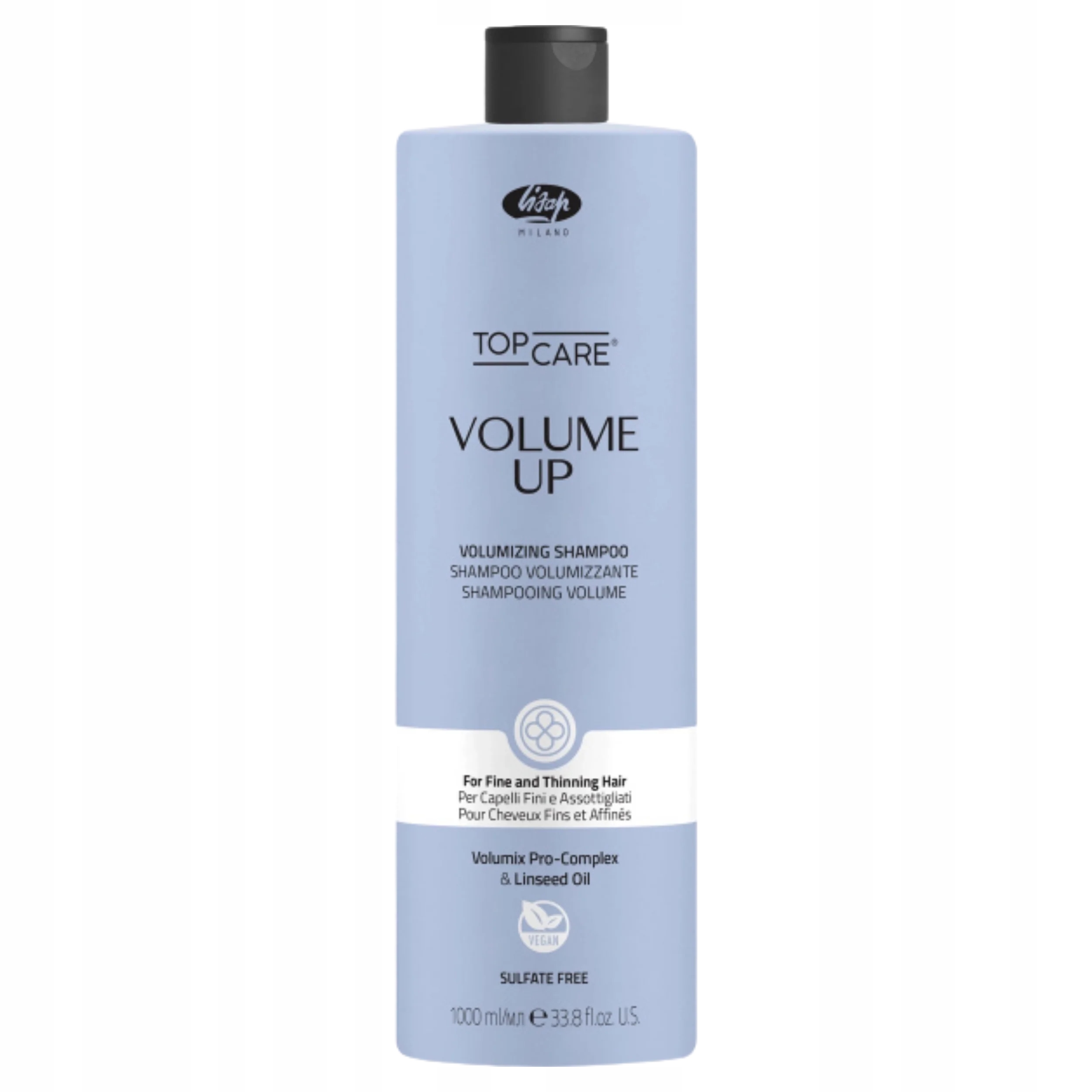 Lisap Volumizing Shampoo – Šampon dodávající objem vlasům 1000 ml