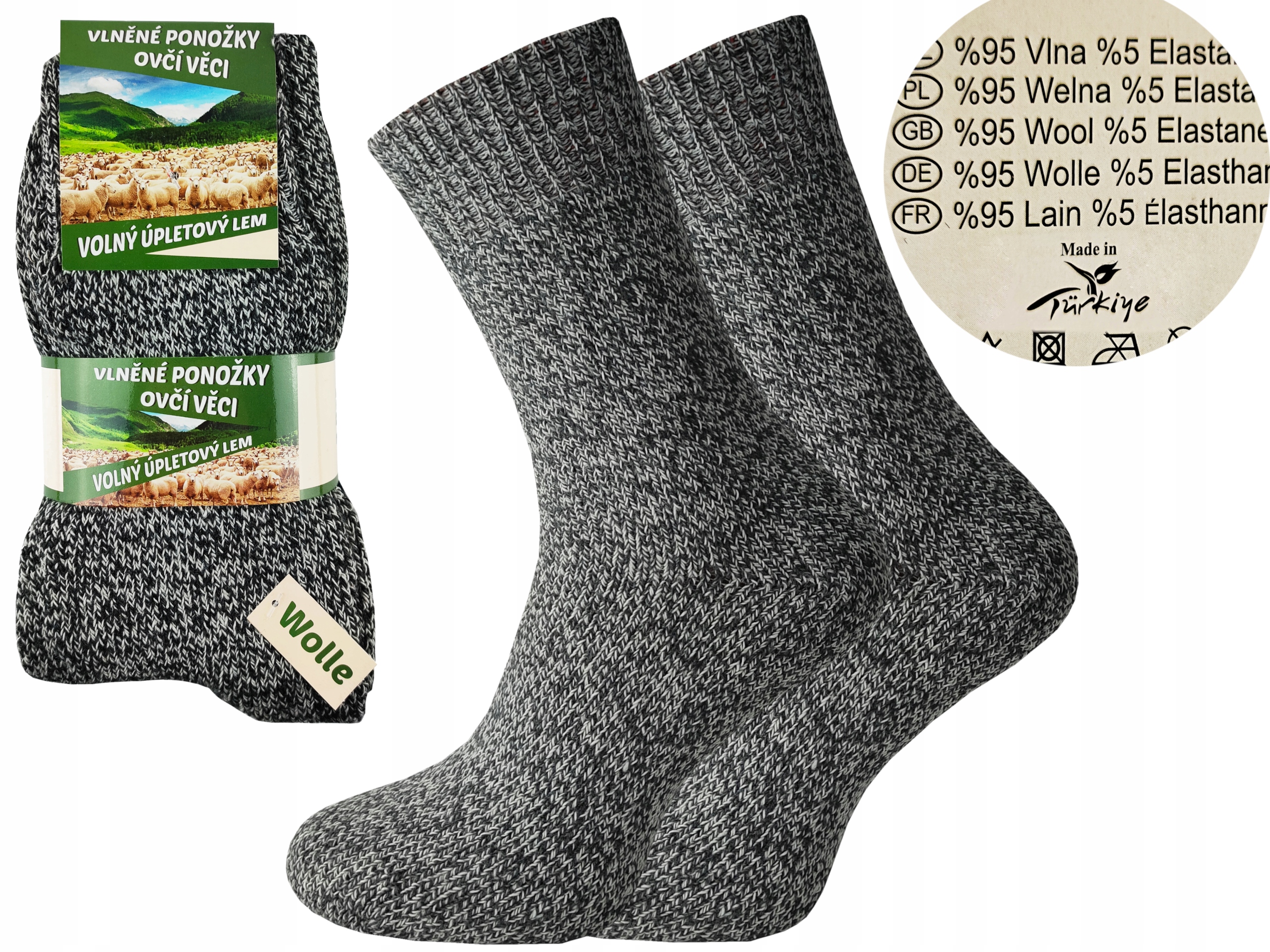 

Skarpety Bardzo Ciepłe Zimowe Termo -25C Grube