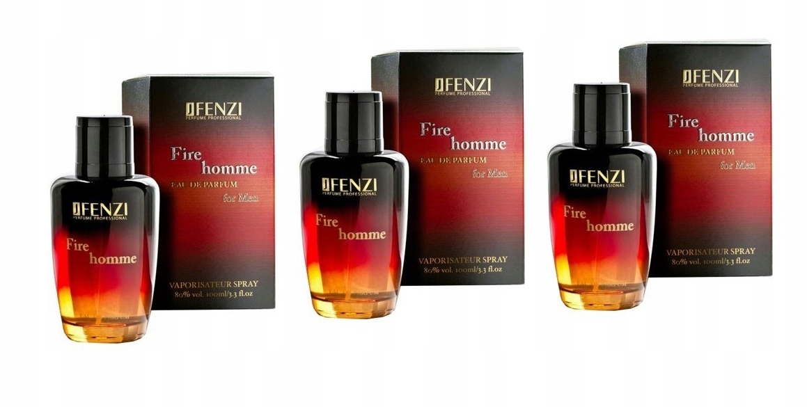 JFenzi -fire Homme 3x100ml Edp