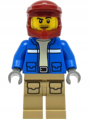 

Minifigurka cty1294 Lego City Ratownik Przyrody