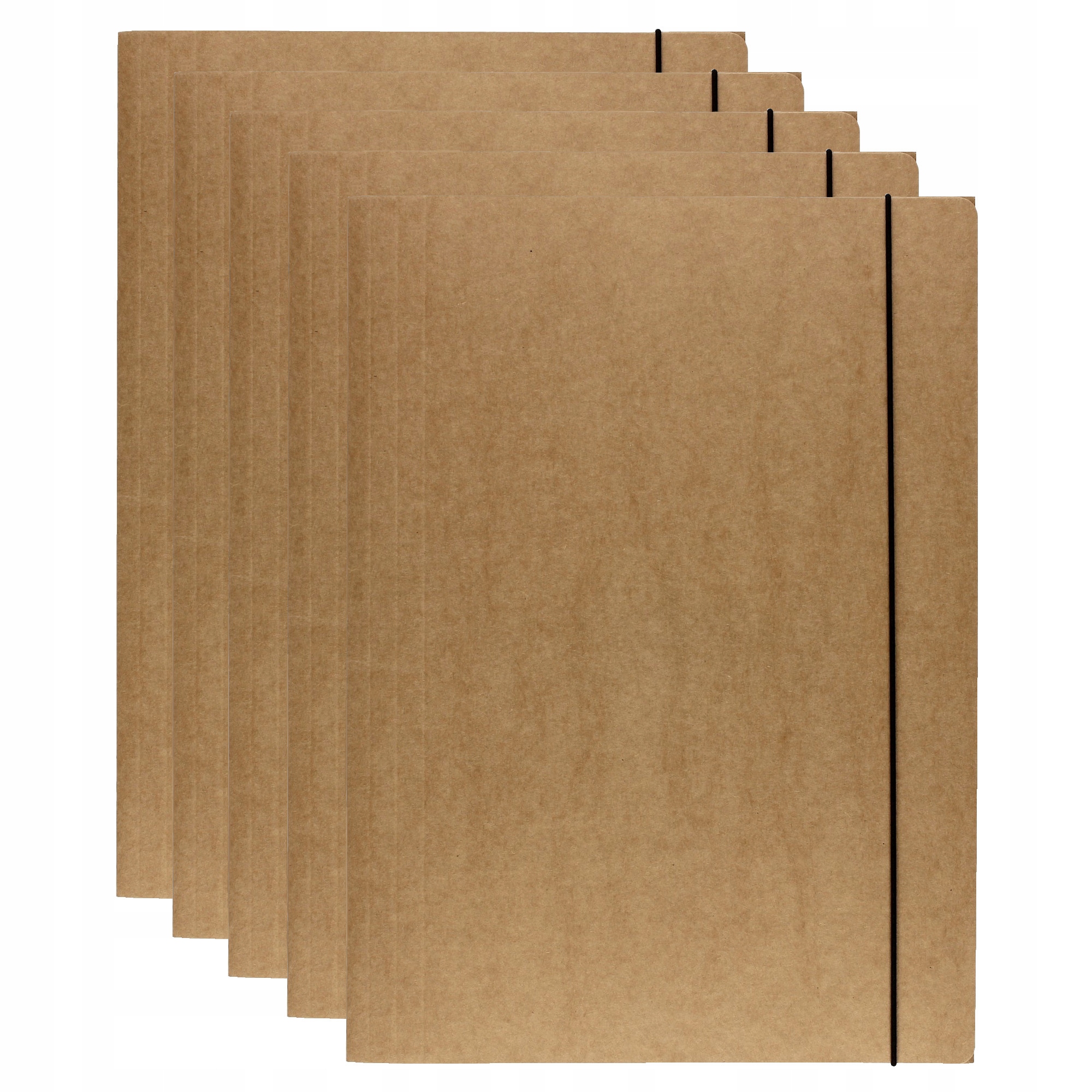 

Teczka z gumką A4 Eco Kraft 300g Barbara 5 szt.