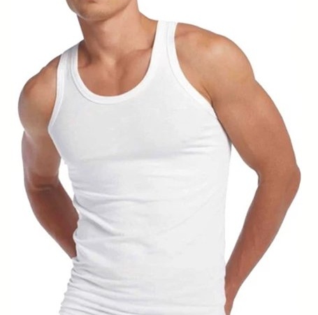 

Podkoszulka Męska 100 % Bawełna Gładka 4XL