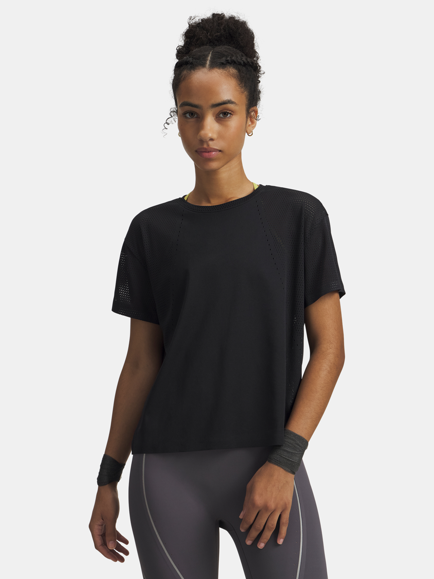 Under Armour Dámské tričko Under Armour Ua Halo Vent Ss-blk