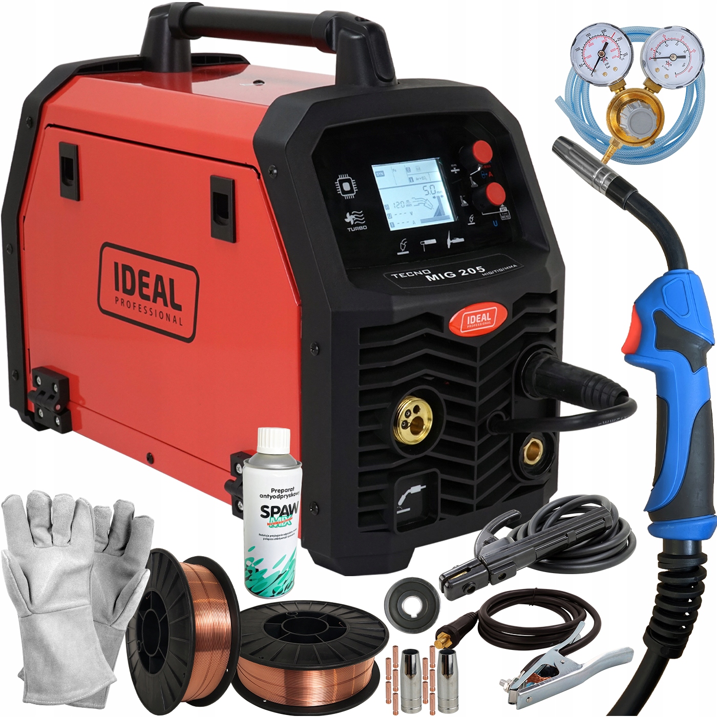 

Spawarka inwertorowa Migomat Mig 205 Synergia 200A