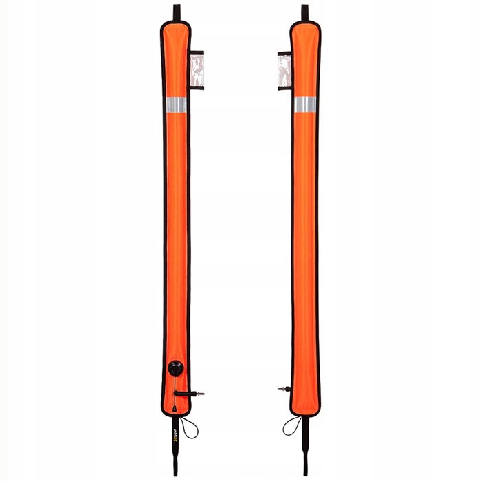 Bojka dekompresyjna wąska XDeep 12/140 pomarańczowa