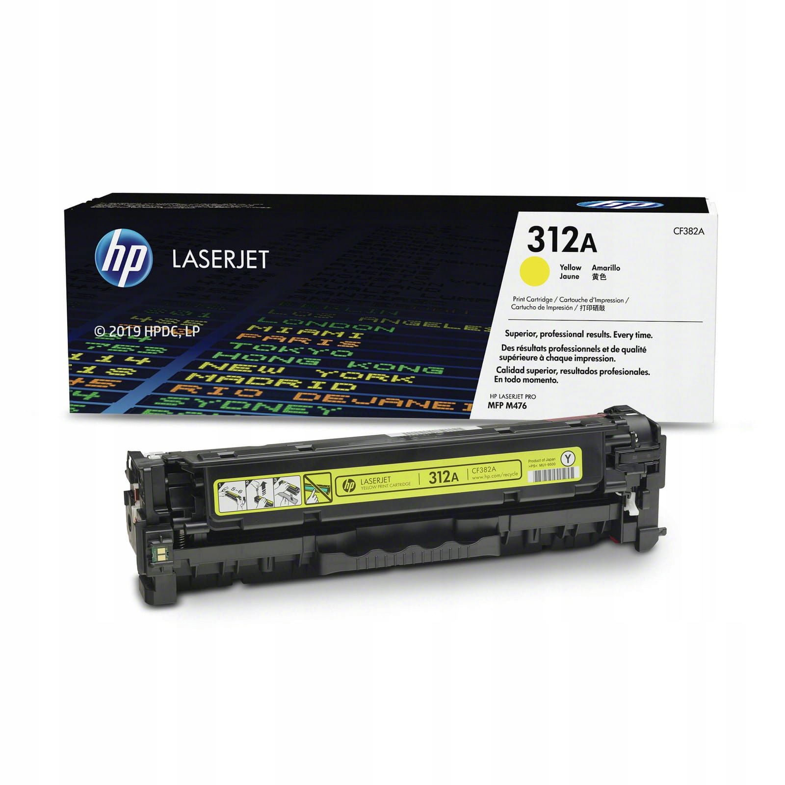 Toner Hp 312A Yellow CF382A Color Laserjet Pro Mfp M476 Org