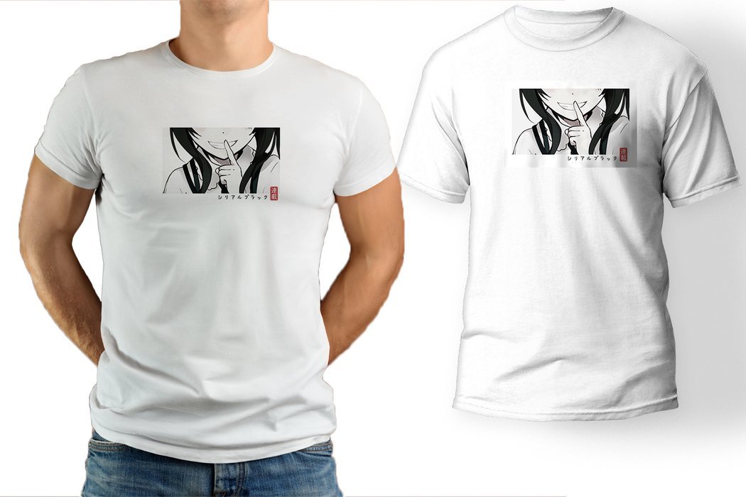 

Koszulka męska Anime manga Kawaii dla otaku M