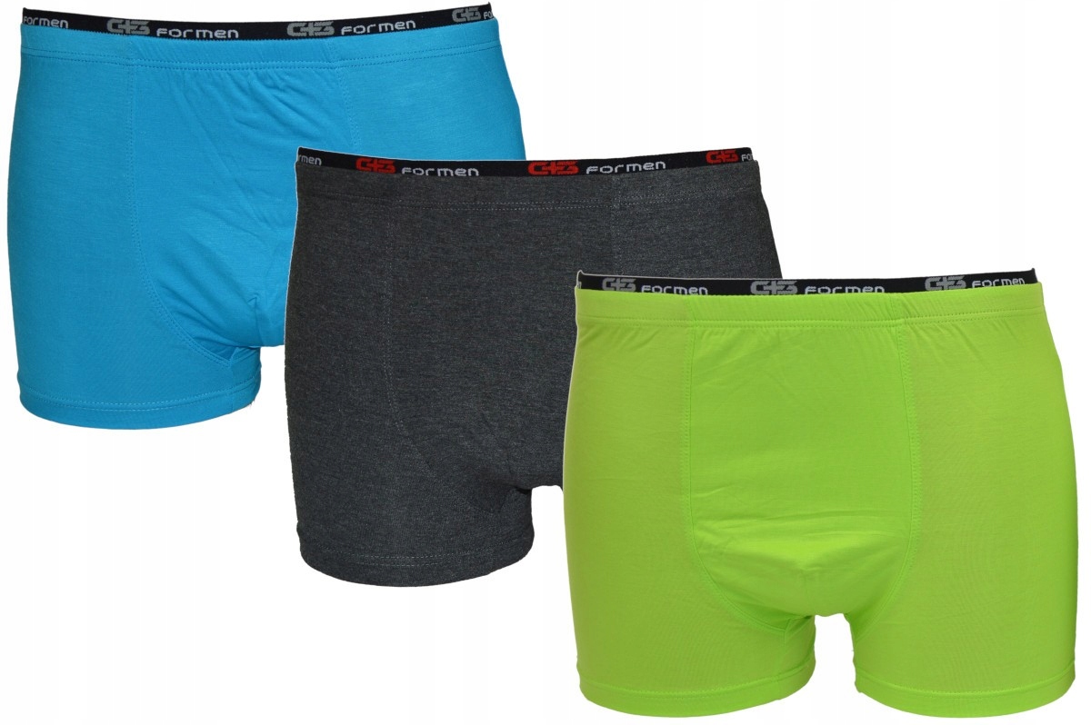 

Bokserki Bambusowe C+3 3 Sztuki MIX Kolor rozm XL