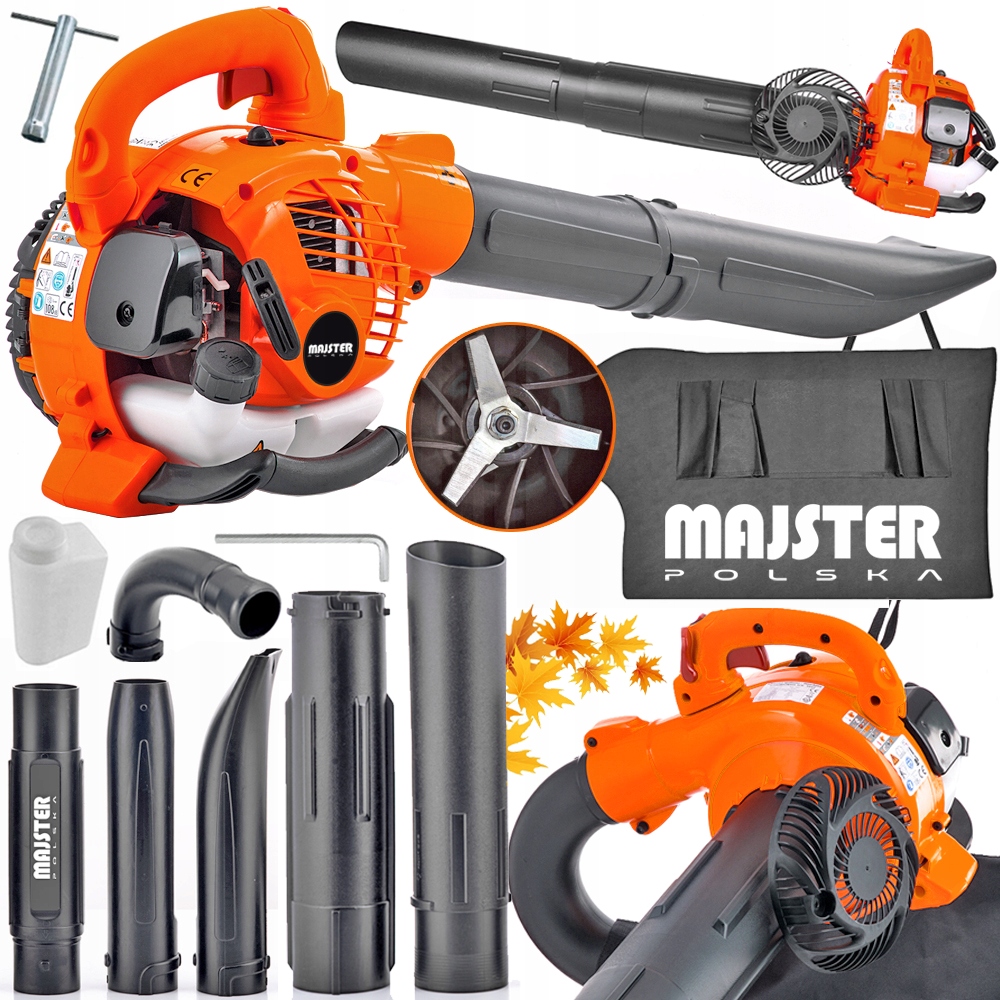 Foukač Vysavač s Drtičem Listí MP0078 Výkon