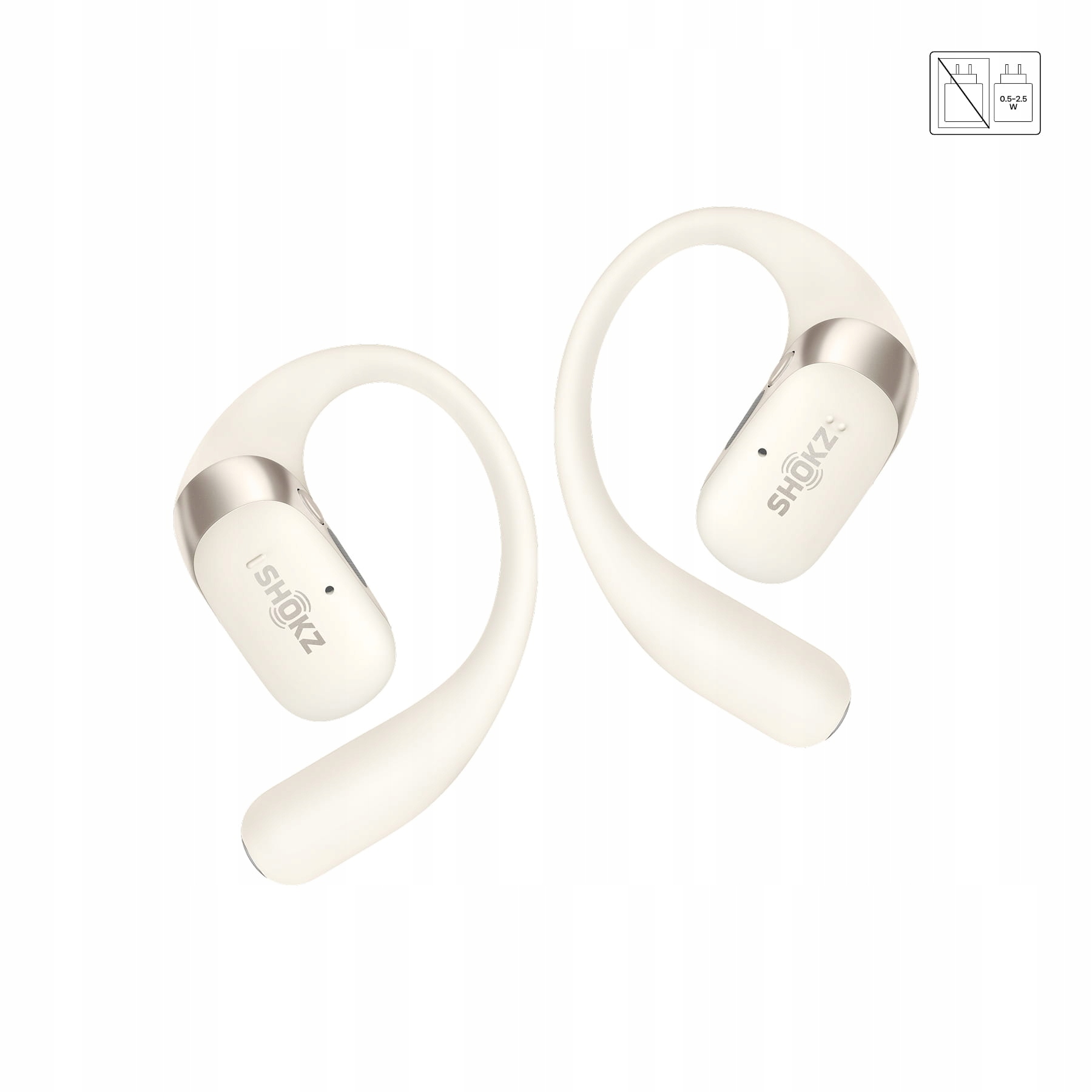 Slúchadlá Shokz OpenFit 2 Beige O/s