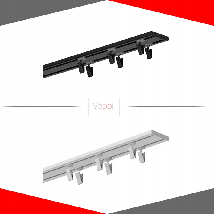 KARNISZ SZYNA SUFITOWA ALUMINIOWA SMALL POD.270 CM Marka Voppi