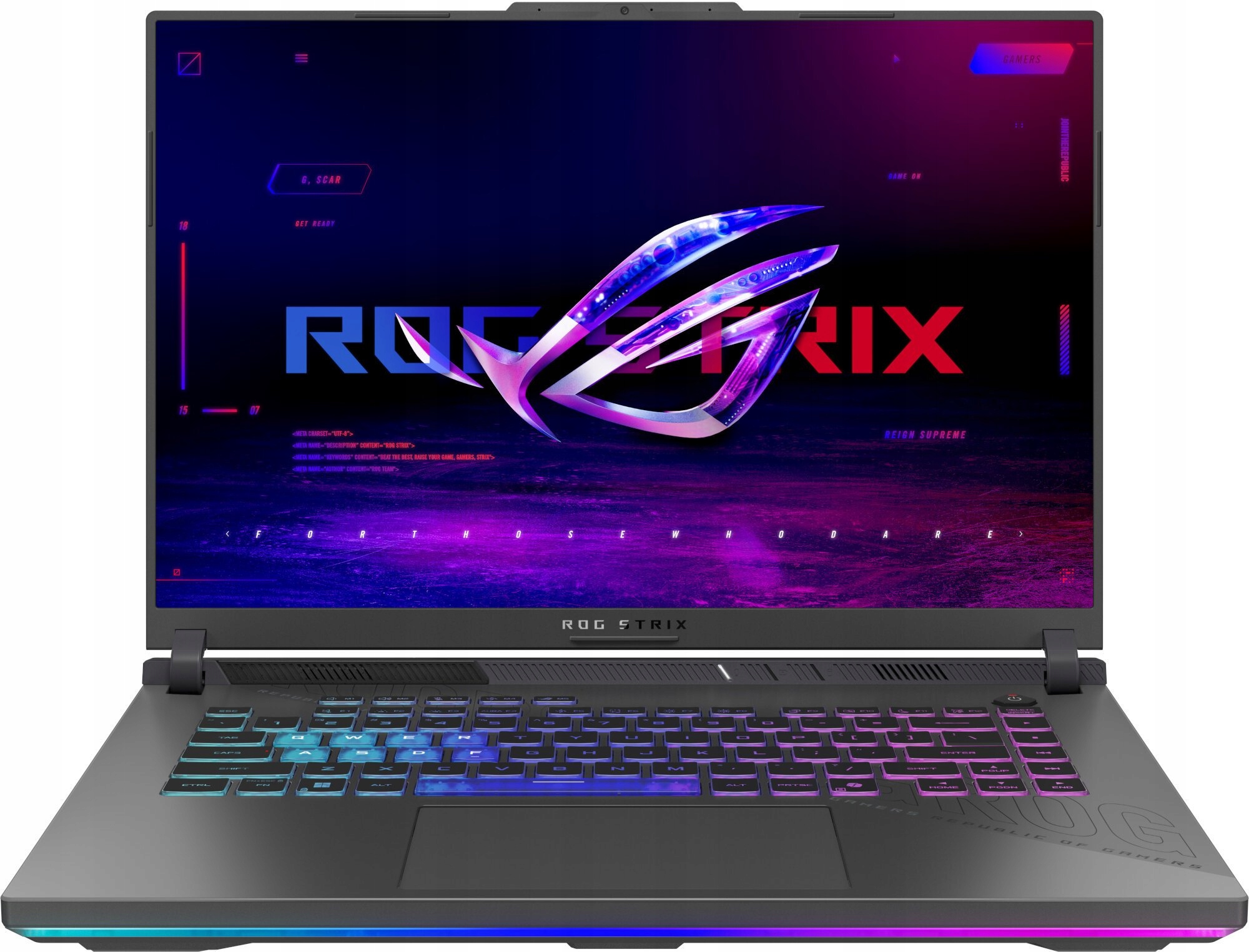 Laptop Asus Rog Strix G16 G614 Ryzen 9 8940HX 16 Gb 1 Tb Rtx 5070 Ti 165 Hz