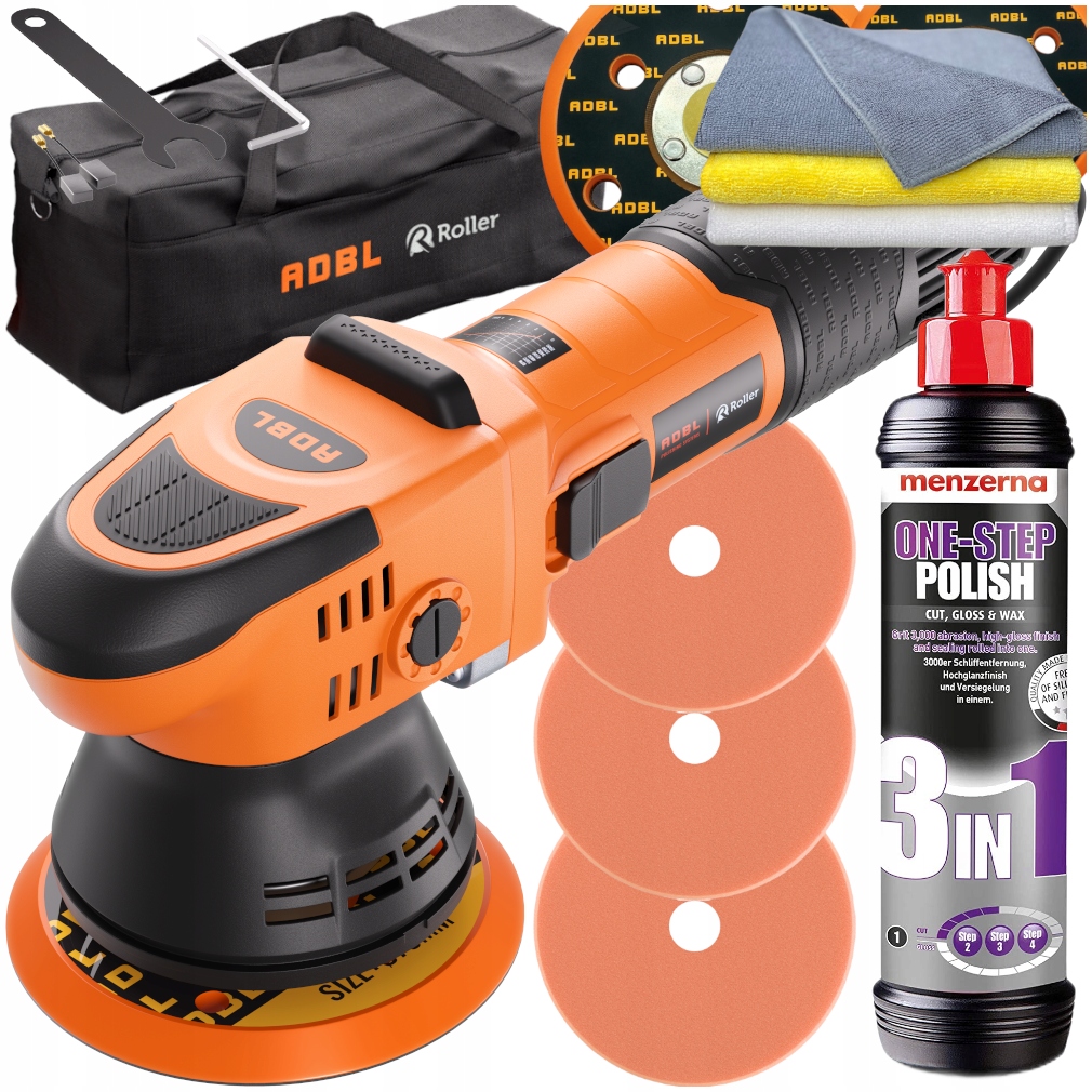 ADBL Roller D09125-02 Zestaw Maszyna Polerska Pasta Menzerna Polerka Auta