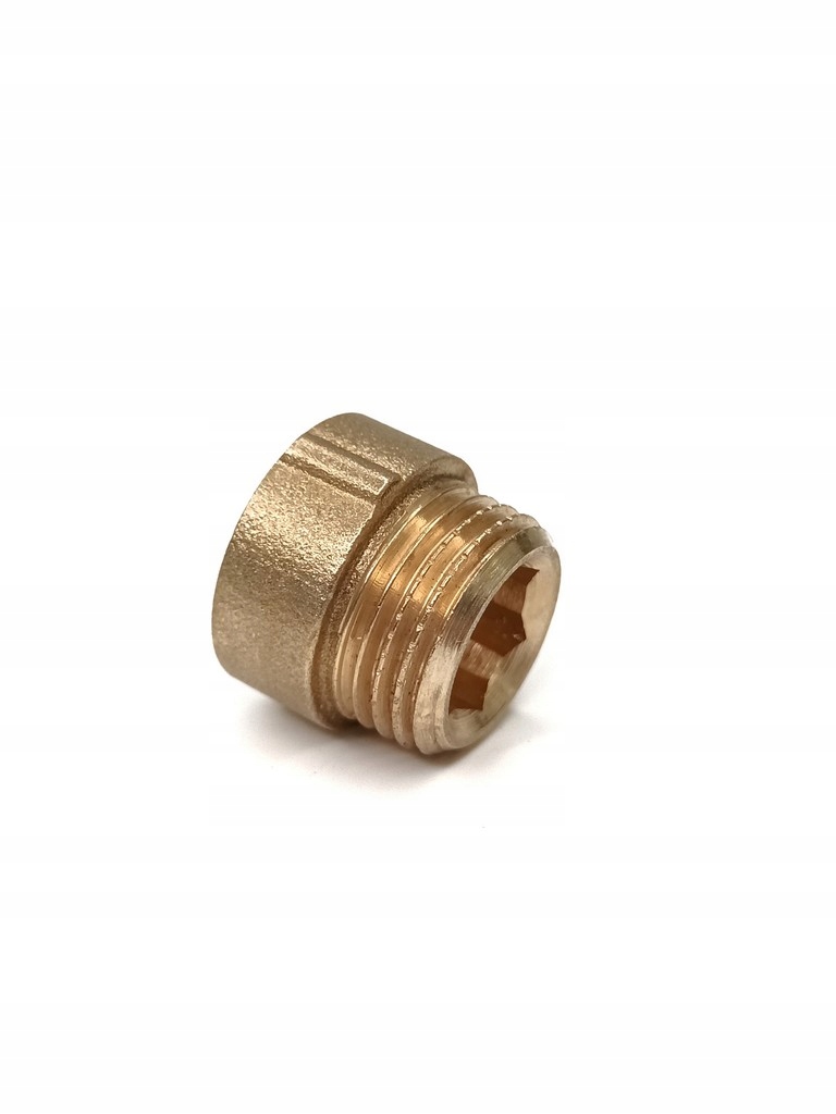 

Przedłużka mosiężna 1/2 cala 1cm