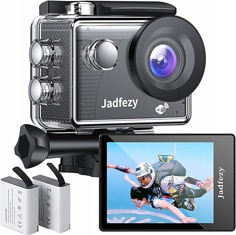 KAMERA SPORTOWA Jadfezy Ultra HD 1080P WiFi 12 MP WODOODPORNA
