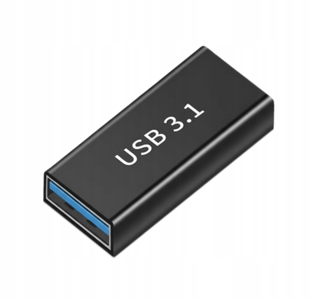 Adapter Złączka Przejściówka Z Kabla Z Usb A Na Usb-c Żeński 3.1 5 Gbps