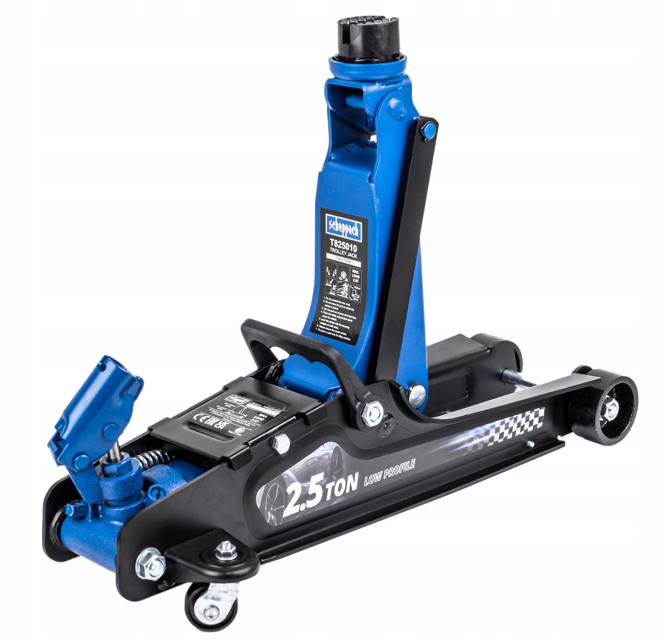 PODNOŚNIK SAMOCHODOWY ŻABA NISKOPROFILOWY 2,5 tony + KOBYŁKI 3T SCHEPPACH Marka Scheppach