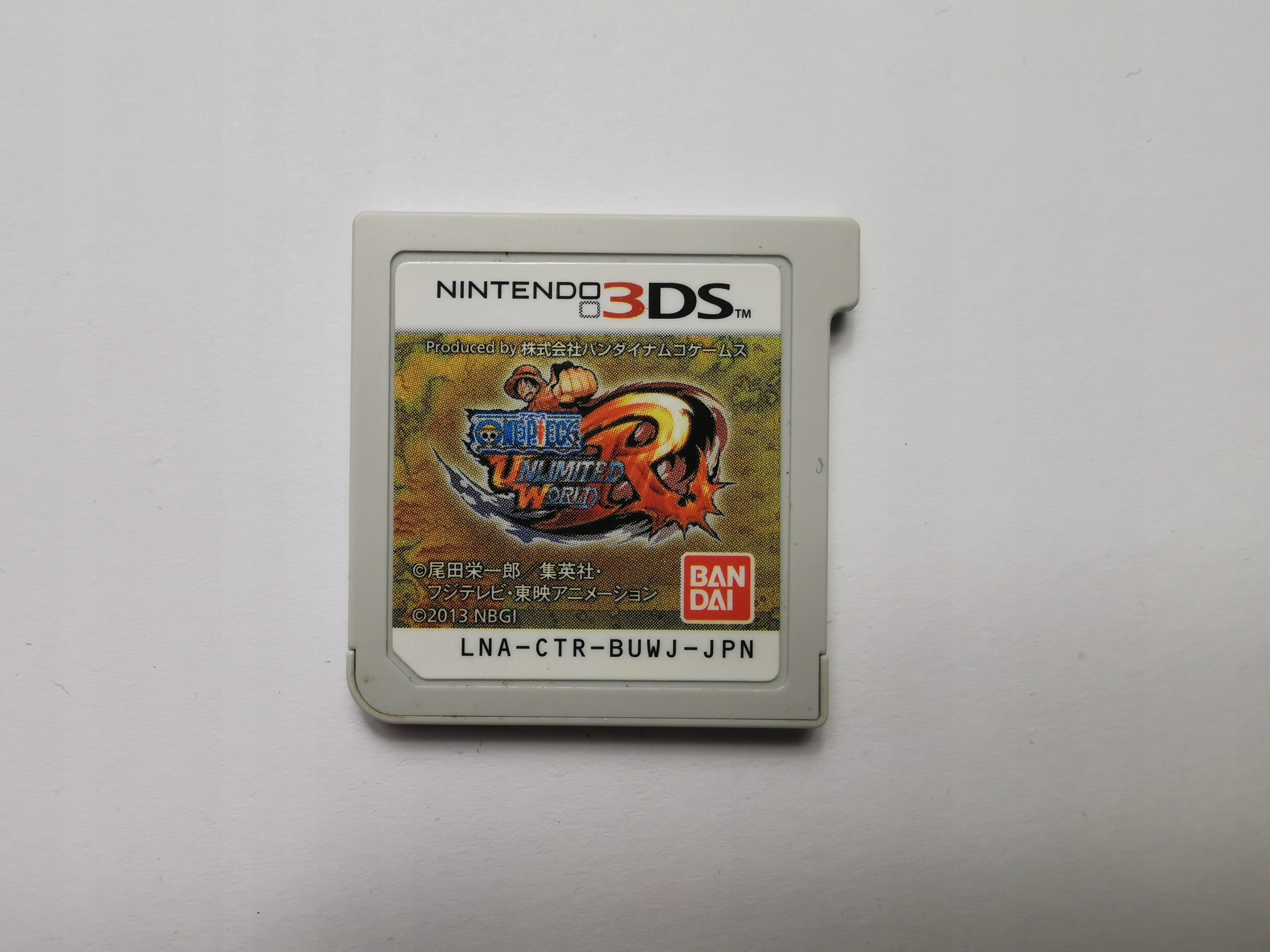 One Piece Unlimited World - Japońska