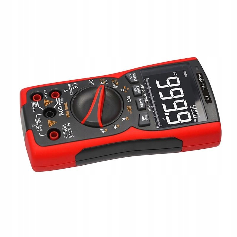 Multimetr TrueRMS wykr.przew. / pom.temp. / 9999 Marka Richmeters