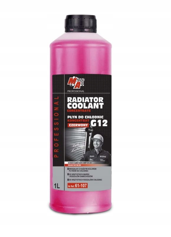 KONCENTRAT PŁYNU CHŁODNIC 1L CZERWONY M.AUTO