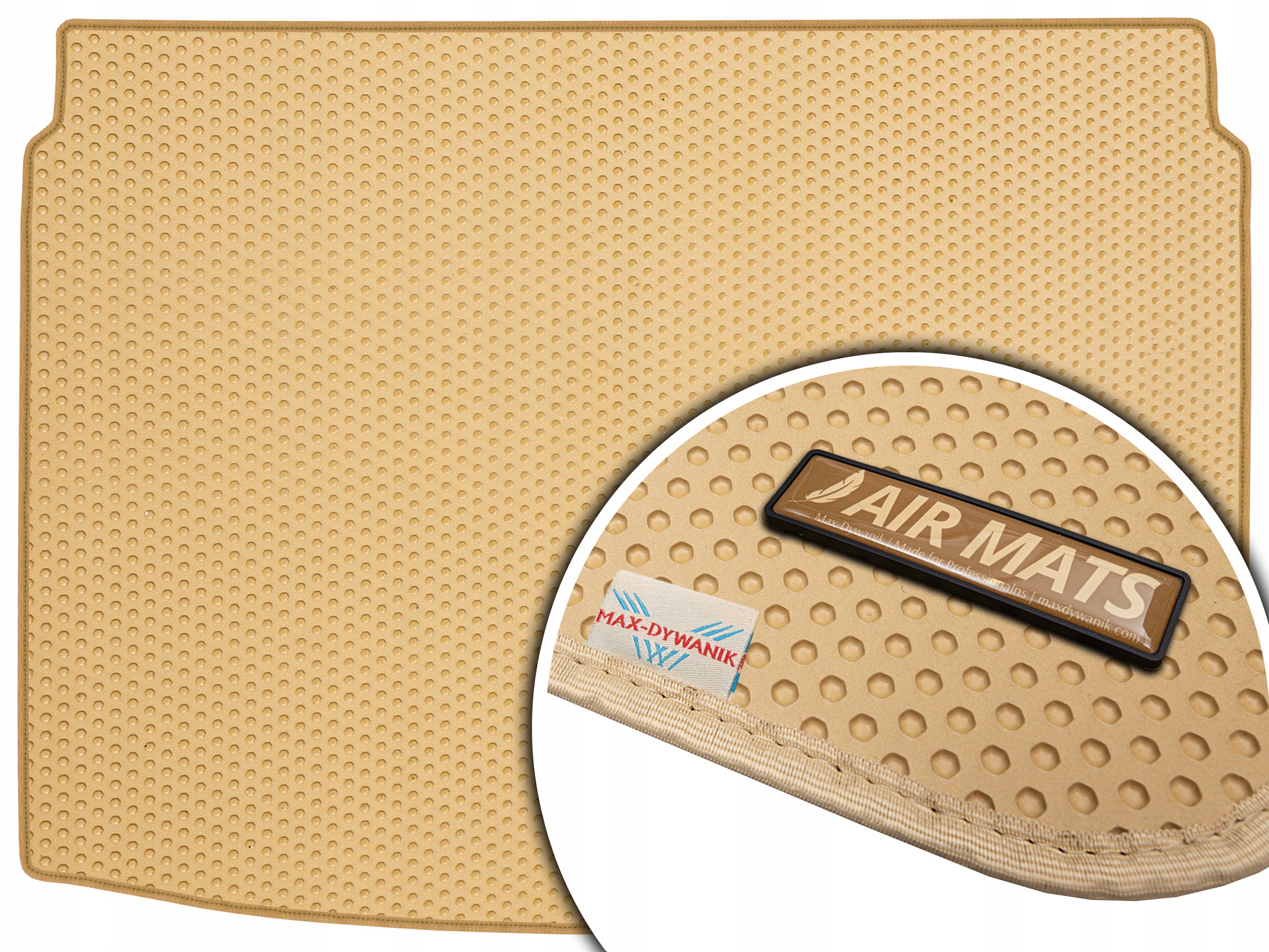 Vw Golf VII Hatchback 2012-2019 Béžová rohož do kufru Eva Air Mats