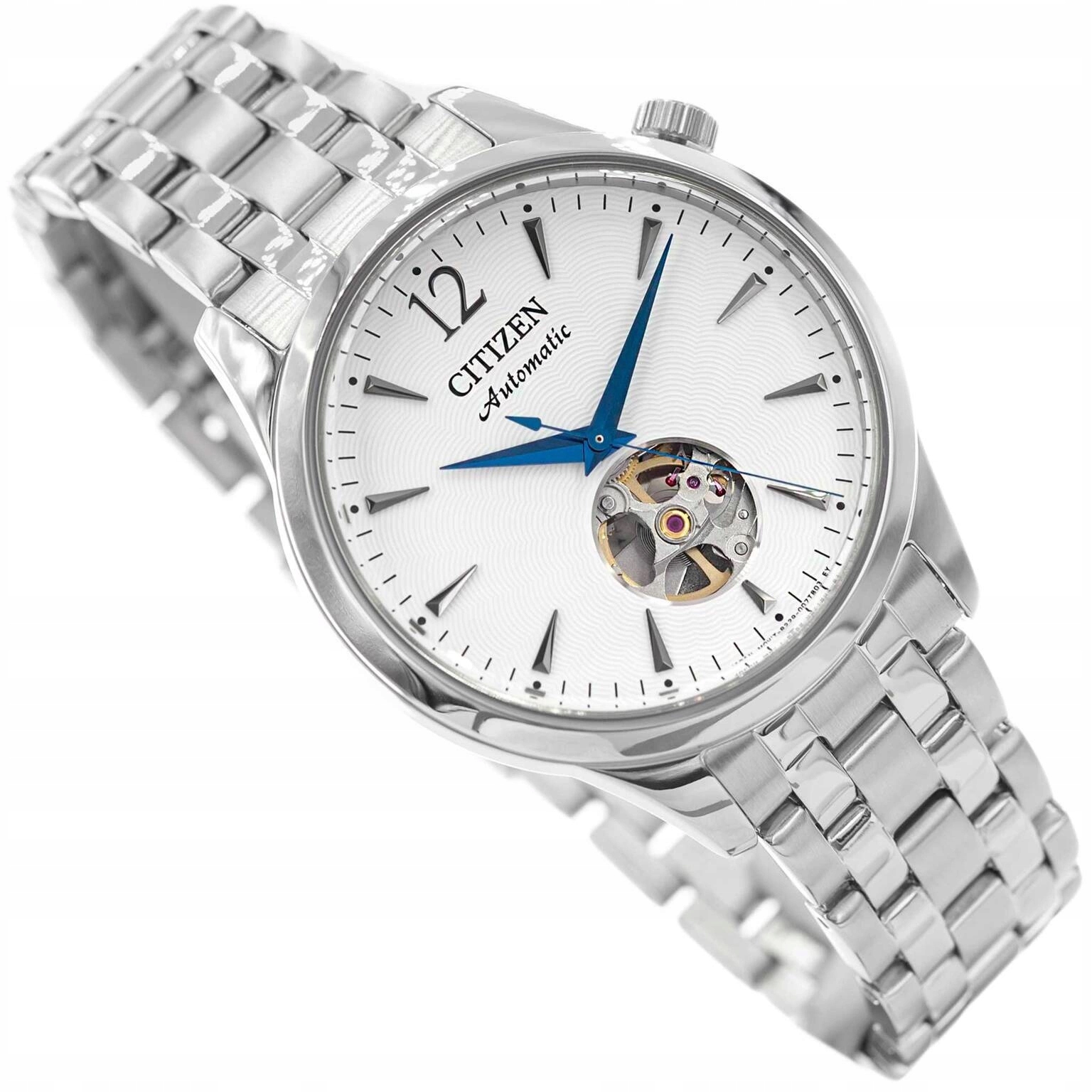 Pánské Hodinky Citizen NH9131-73A Automatic Open Heart Obchodní Klasické