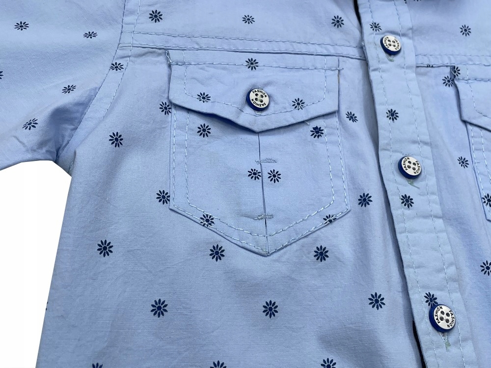 KOSZULA bawełniana ACTIV r 8 - 116 BLUE + gratis Wiek dziecka 5 lat +