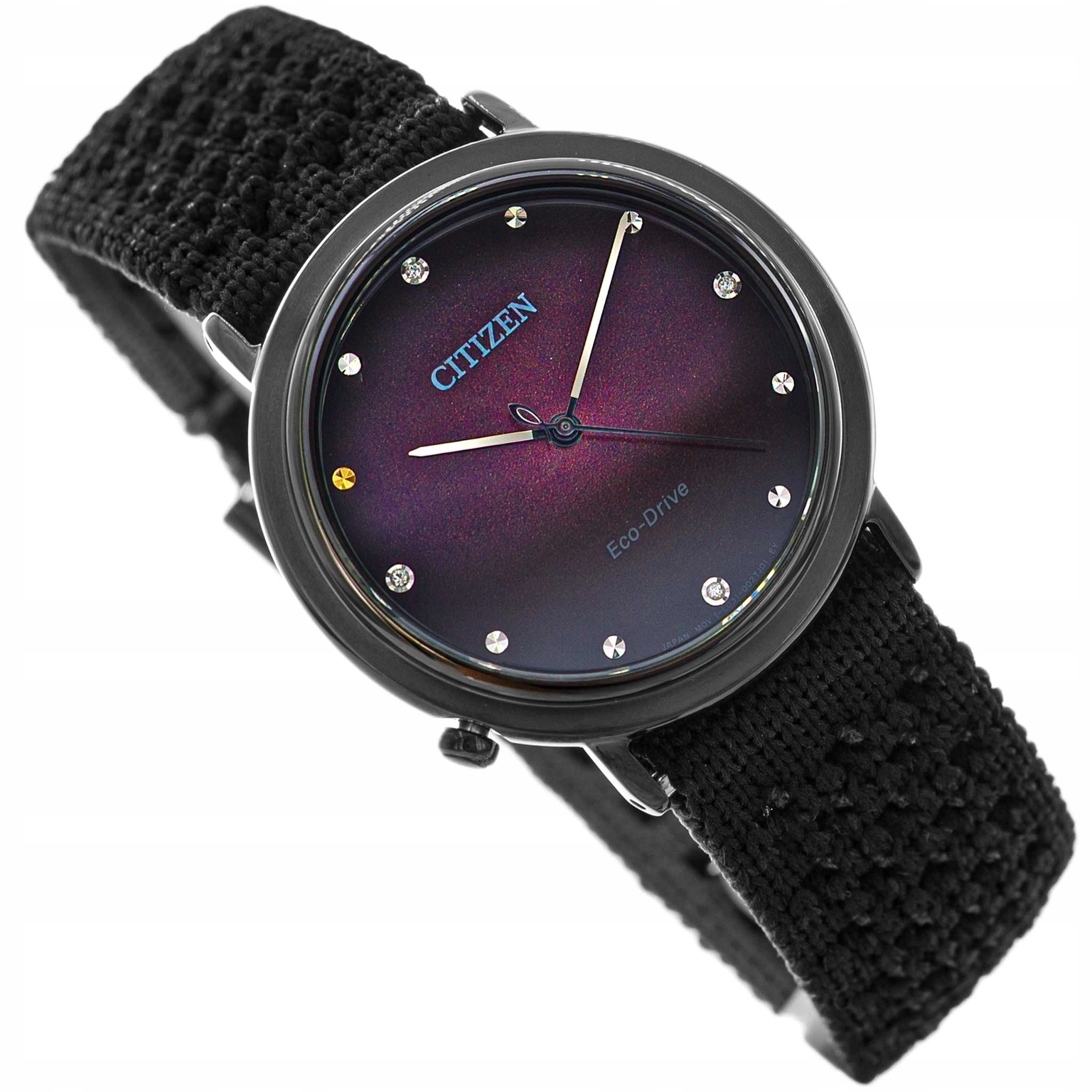 Dámské Hodinky Citizen EM1007-47E Eco-drive Citizen L Set Černý Solární