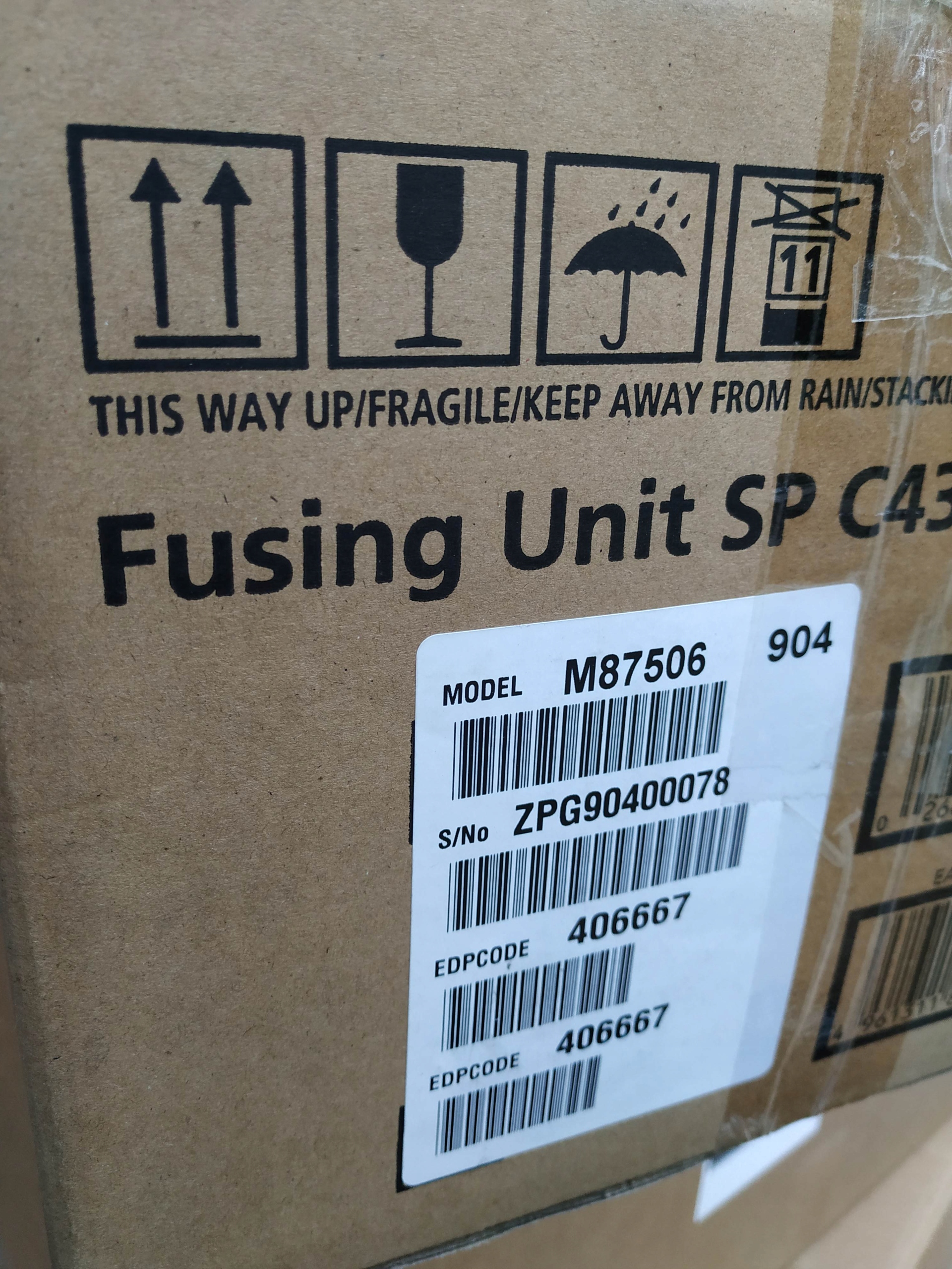 Нагревательный блок для принтеров Ricoh SP C430 406667