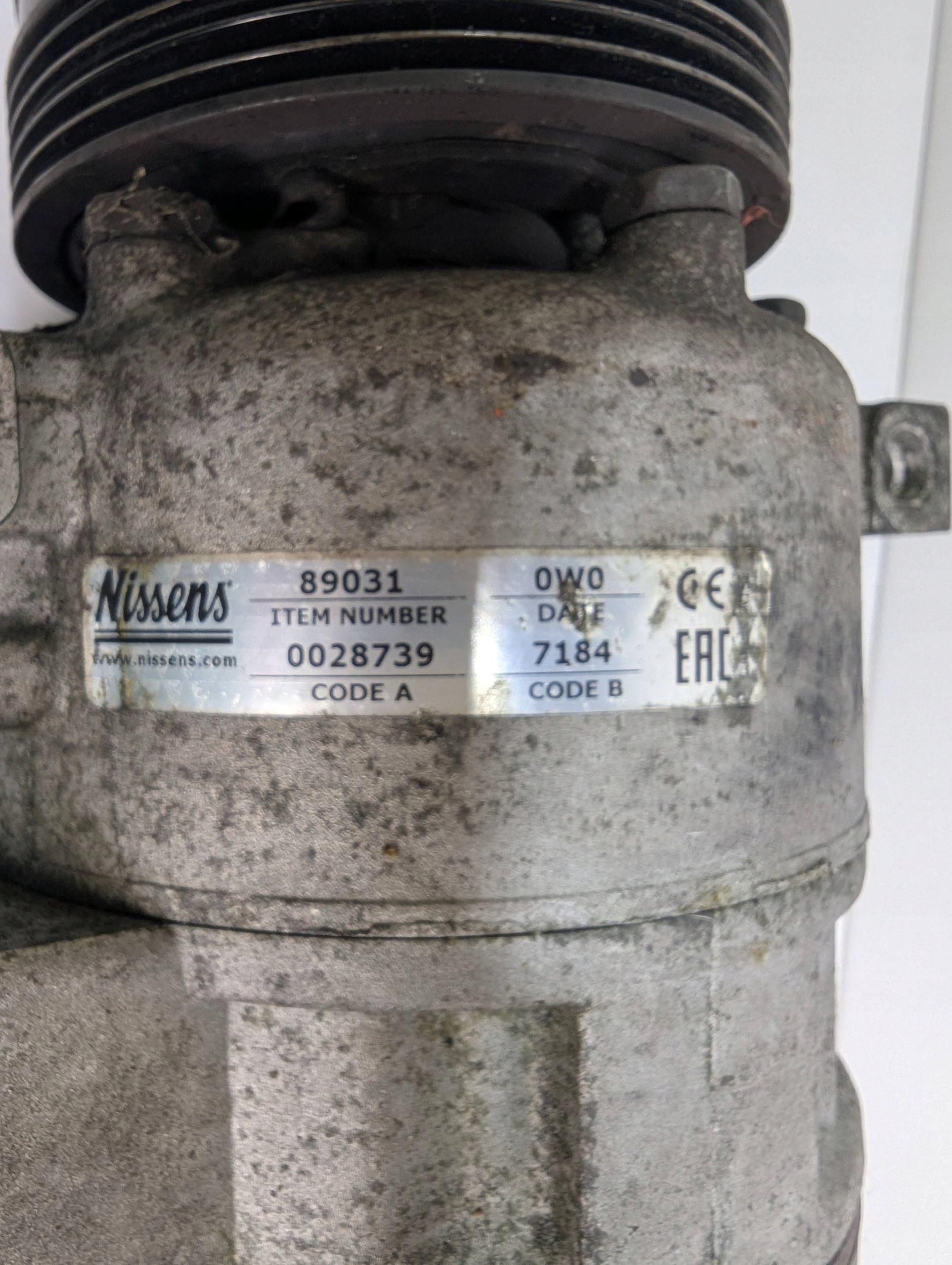 kompresor klimatizaci OPEL ASTRA G 2.0D 00R R134A