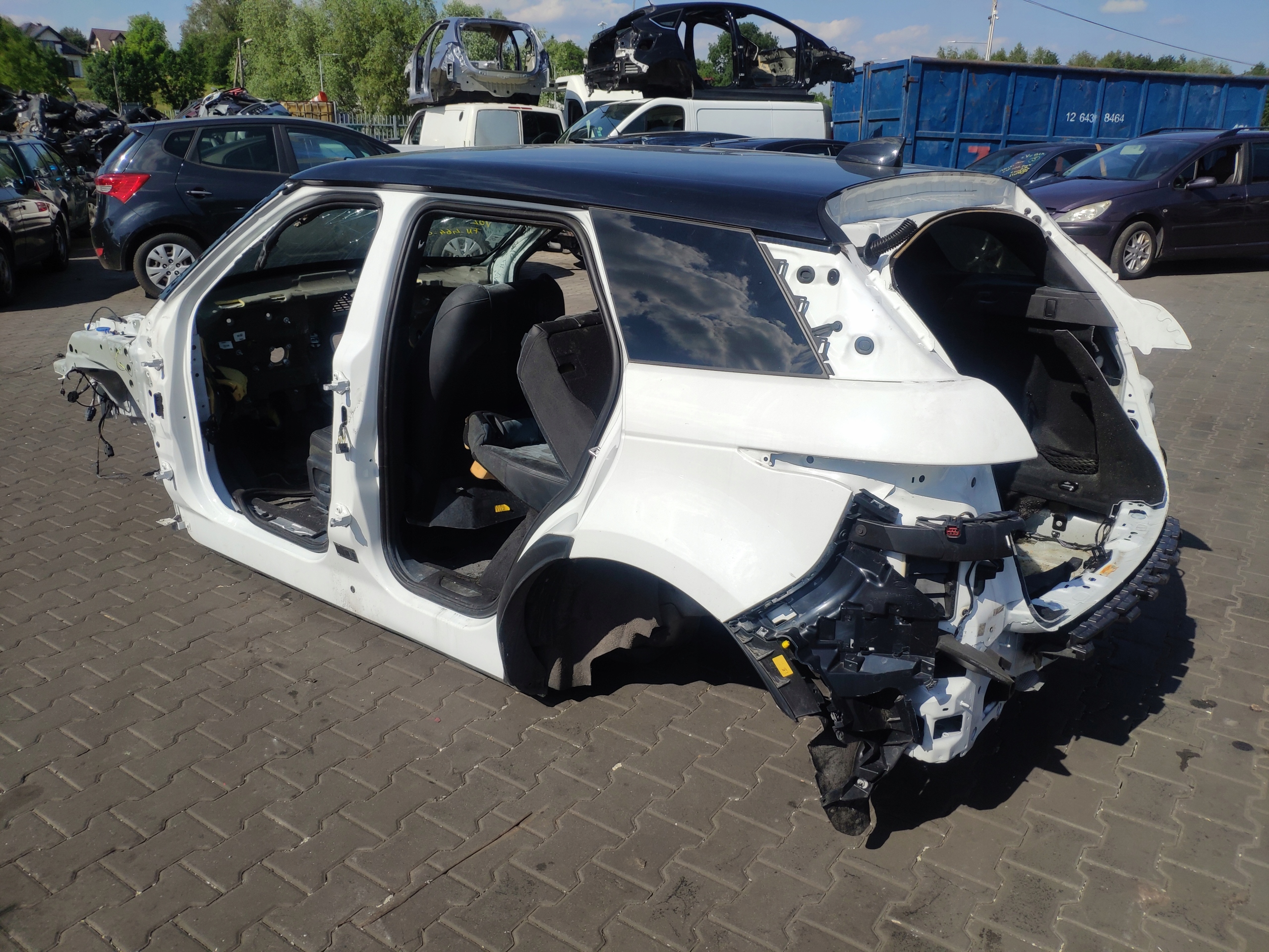 K8D2-4883-LA - Evoque II L551 четверть порога крыша пол крыло