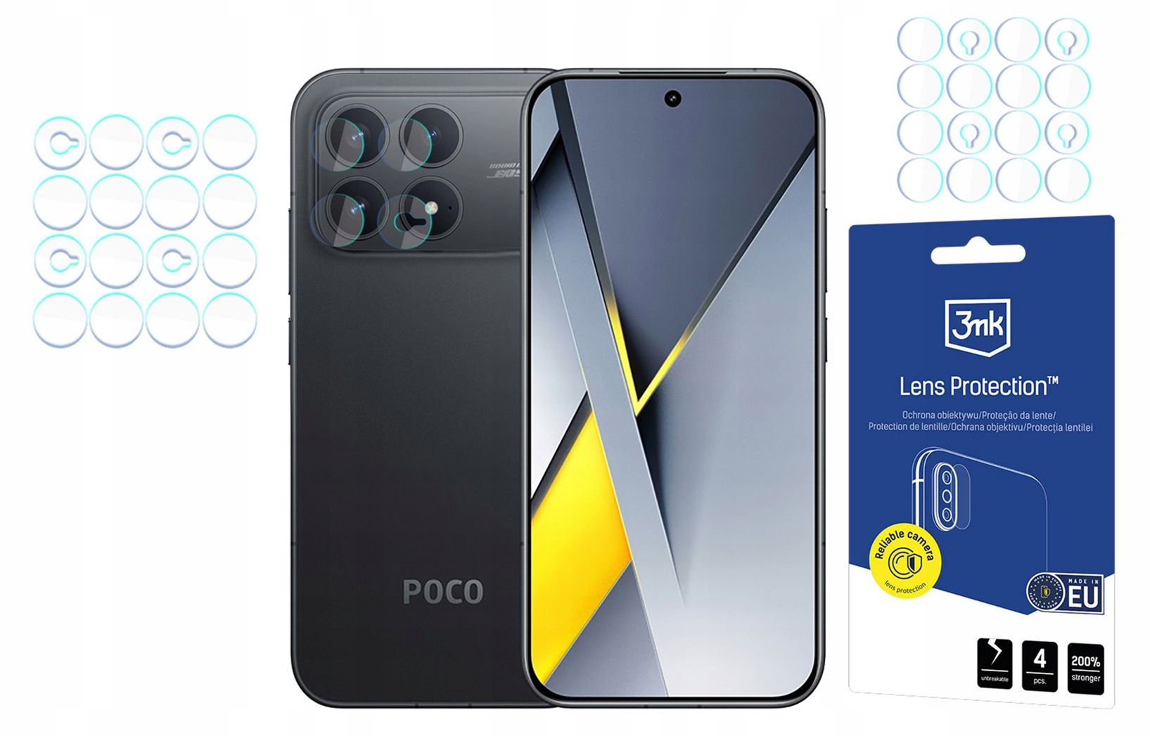 3mk Sklo na objektiv Lens Protection pro Poco F8 Pro 4ks