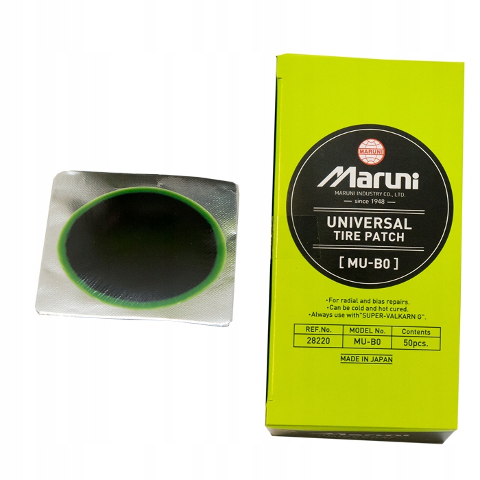 

Łatki do naprawy opon 52mm Maruni MU-B0 5szt.