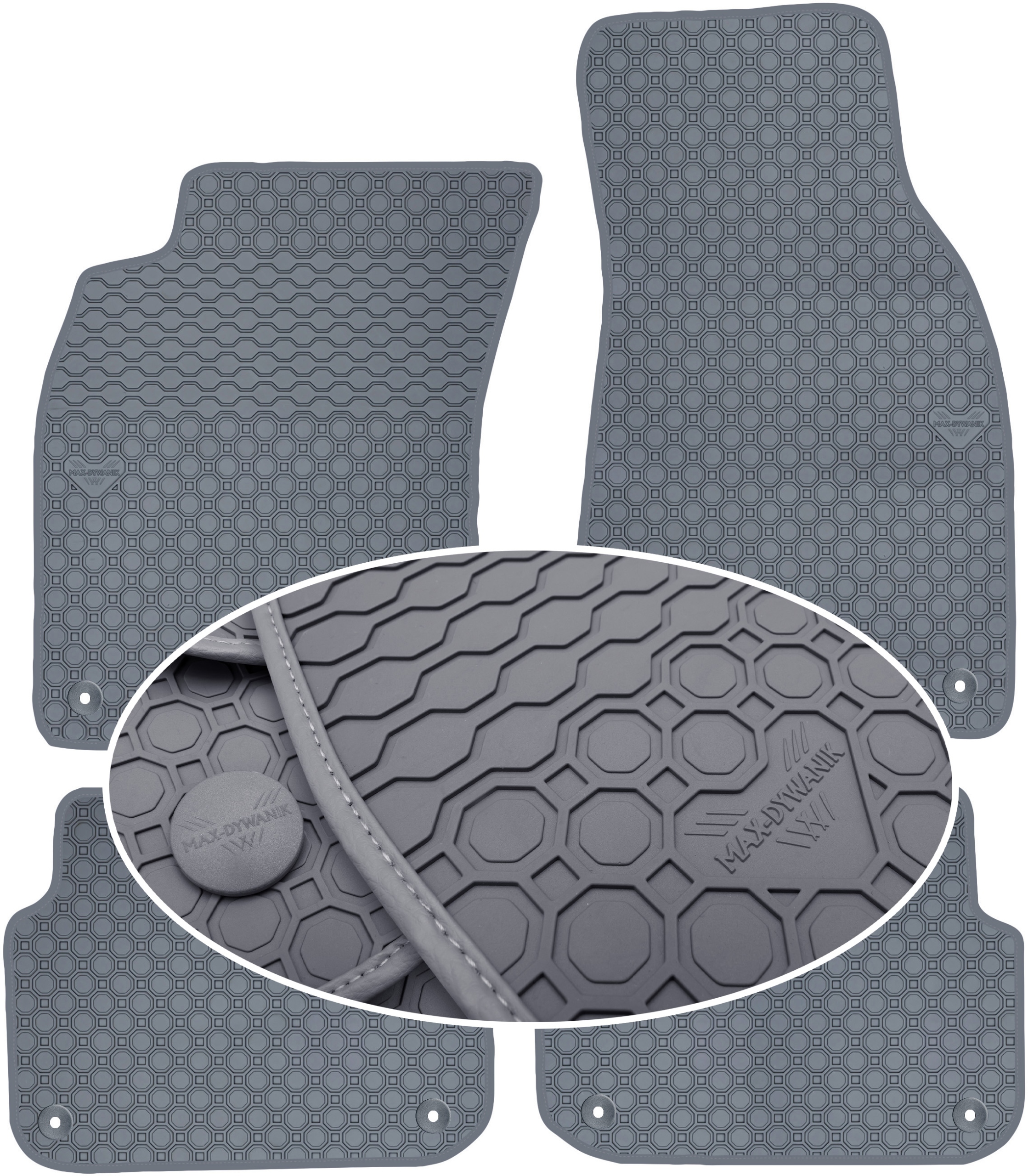 Audi A6 C6 2004-2006 Koberce Šedé