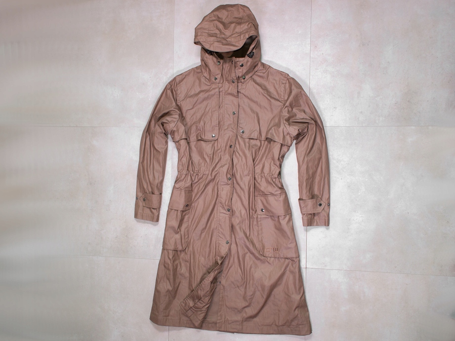 CRW CLASSIC RIDING WEAR PŁASZCZ POWLEKANY KONIE XL Rozmiar XL