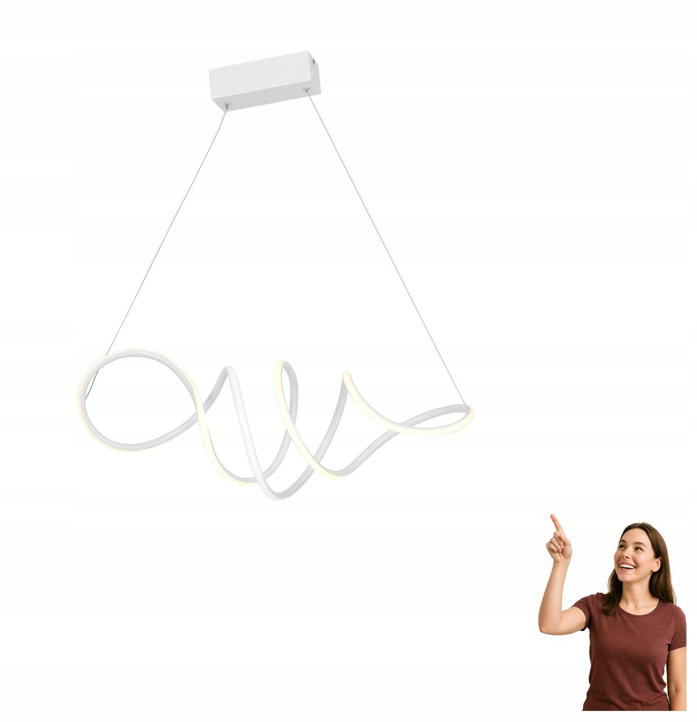 Led závesná lampa 56W Loca ML5491 Milagro