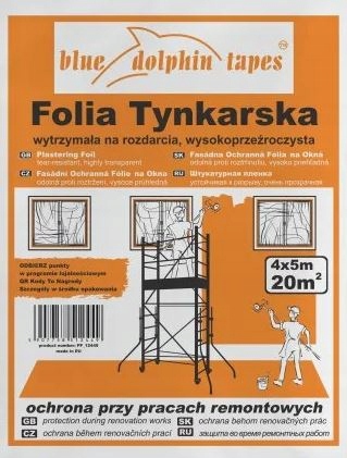 

Folia Tynkarska Ochronna 4 x 5 Blue Dolphin