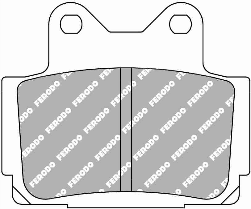 KLOCKI HAMULCOWE FERODO YAMAHA FZS 600 FAZER TYŁ Producent Ferodo