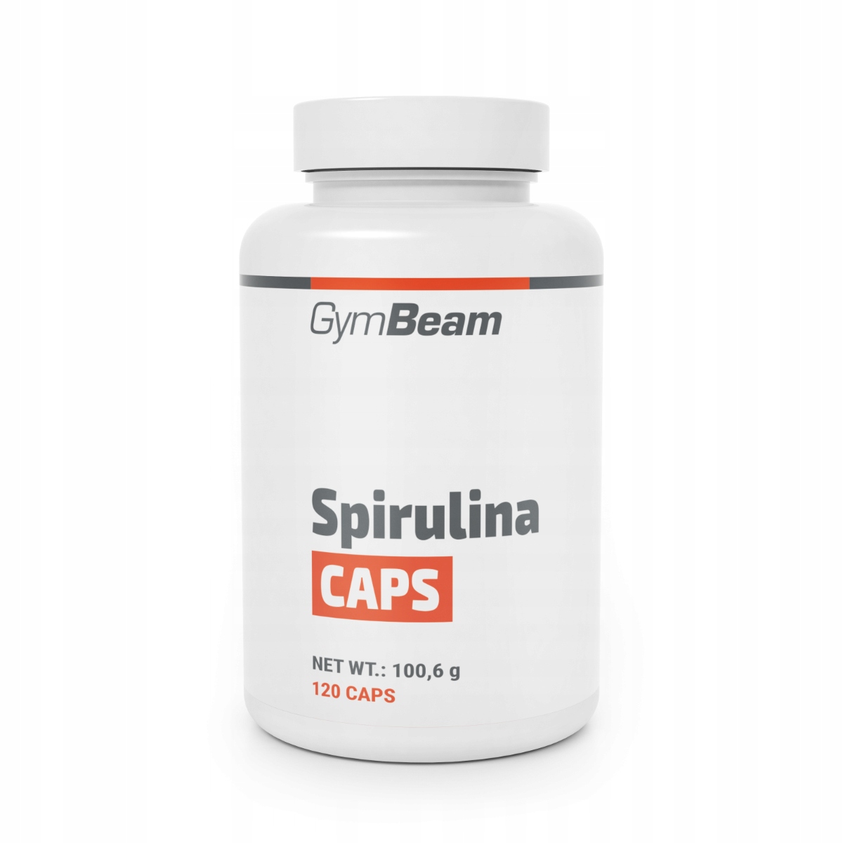 Levně Spirulina V Kapslích 2100 Mg Energie A Vitalita Bez Gmo GymBeam 120 kapslí