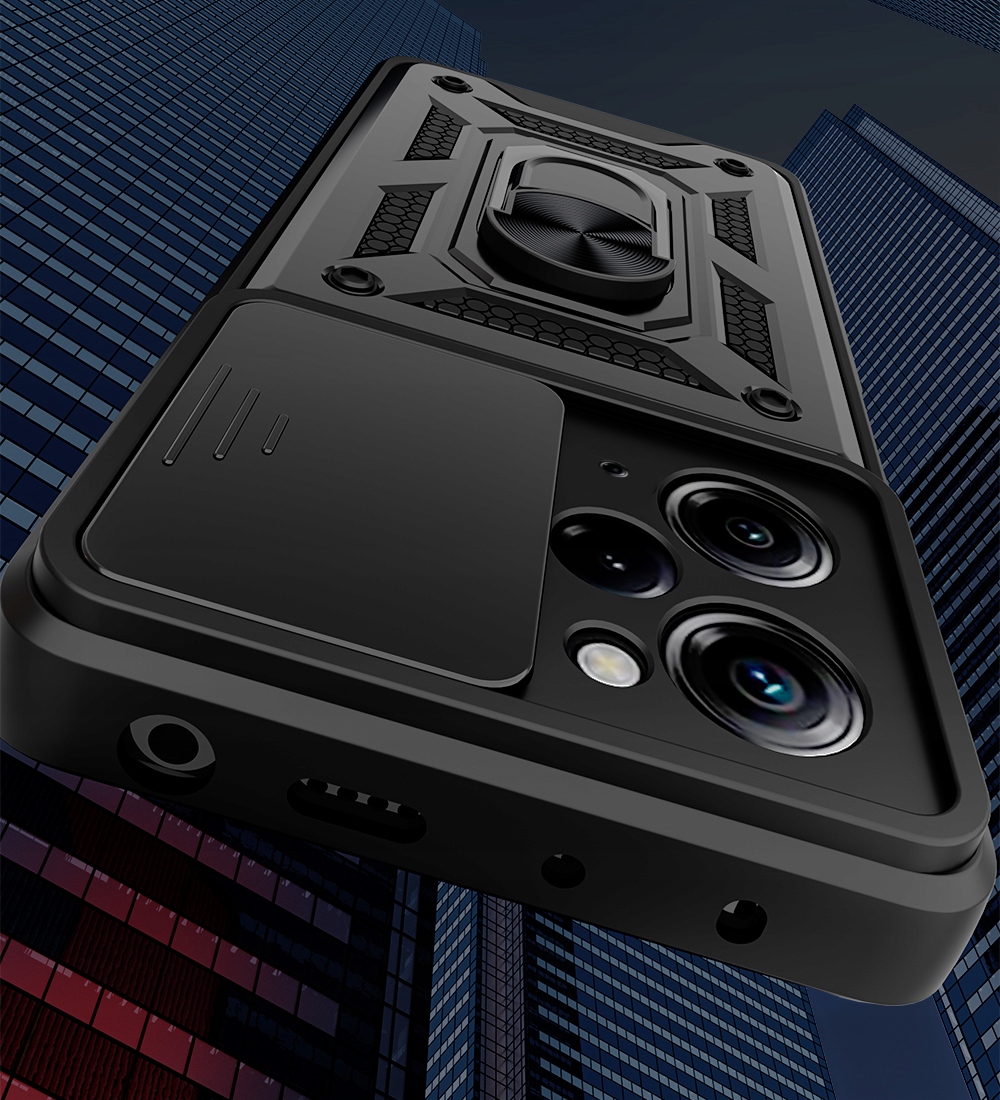 ETUI PANCERNE SLIDE DO XIAOMI REDMI NOTE 12 +SZKŁO Typ plecki