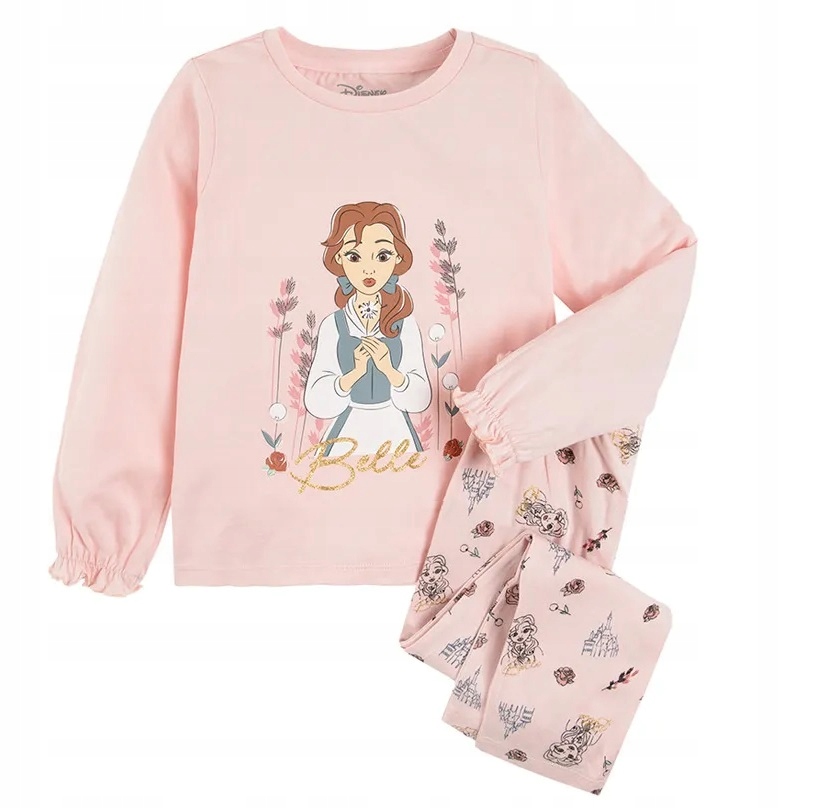 

Księżniczka Bella Disney Piżama Dziewczęca 110