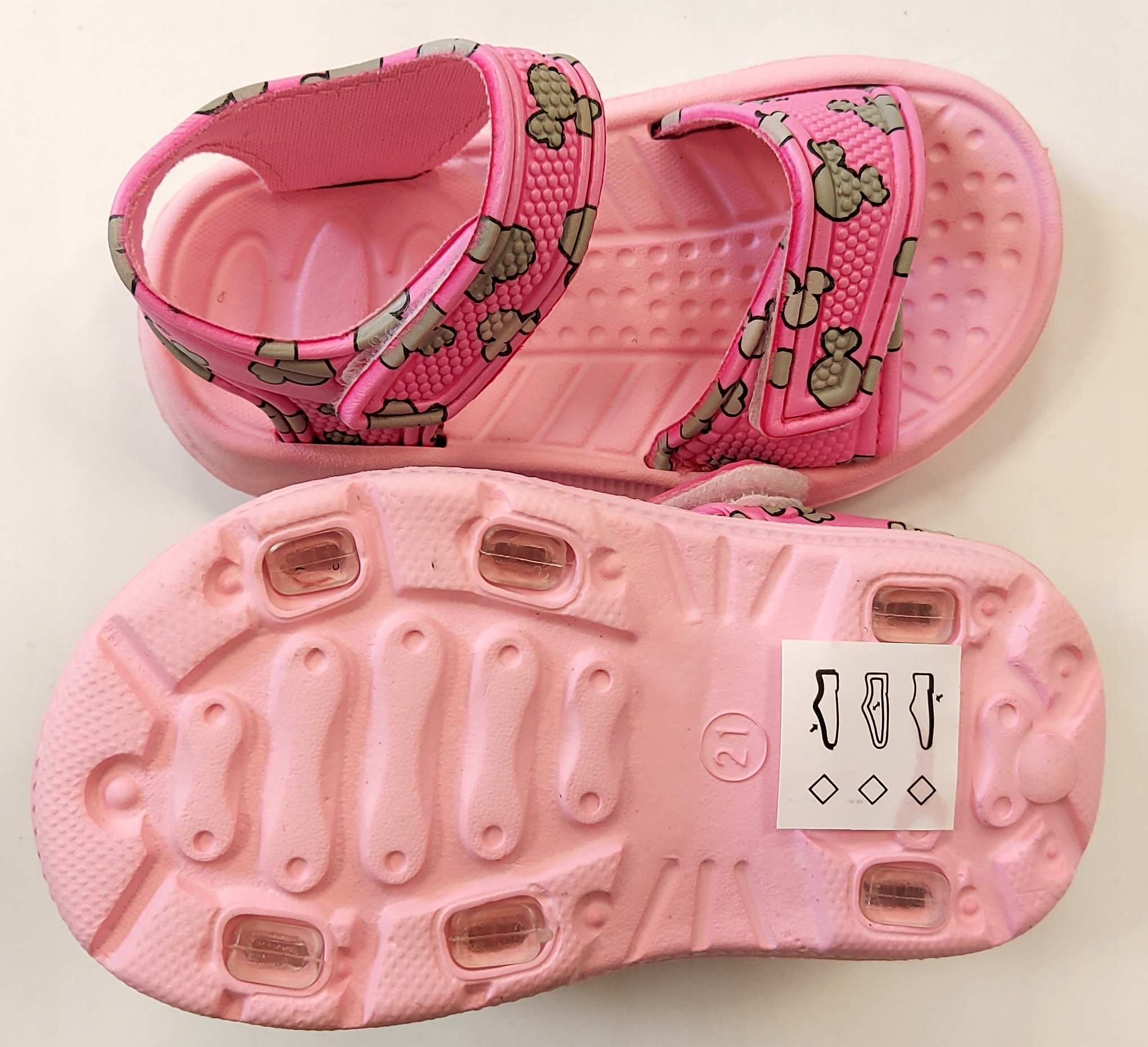 SANDAŁY SANDAŁ PIANKOWY PIANKOWE NA BASEN DO WODY AXIM 24 W 15,80 CM Płeć dziewczynki